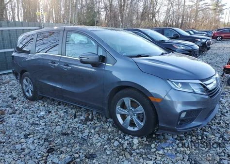 2018 Honda Odyssey Exl z USA, uszkodzony, nr VIN 5FNRL6H79JB011603